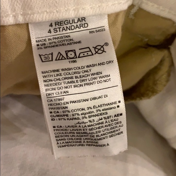 White Wide Leg Jeans - Picture 8 of 8